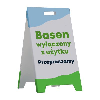 Potykacz składany - basen