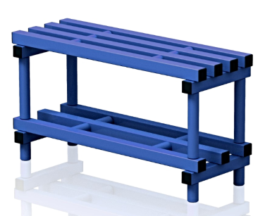 Ławka Basenowa z Półką Jednostronna/Dwustronna