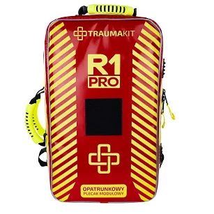 Opatrunkowy plecak modułowy R1 PRO zgodny z KSRG 2026 – TRAUMAKIT PRO