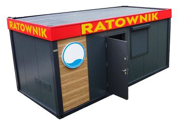 Kontener ratownik, punkt medyczny