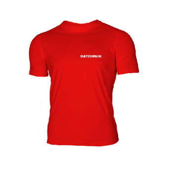 Koszulka termoaktywna - Ratownictwo Wodne - czerwona