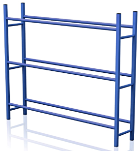 Stojak Regał na Piłki Gimnastycze