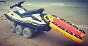 Profesjonalny Zestaw Ratowniczy RESCUE 3w1 – Deska SUP + Sanie Lodowe + Platforma do Skutera Wodnego - 5