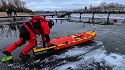 Profesjonalny Zestaw Ratowniczy RESCUE 3w1 – Deska SUP + Sanie Lodowe + Platforma do Skutera Wodnego - 6