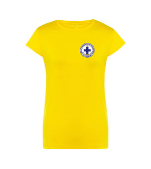 Damska koszulka WOPR - żółta