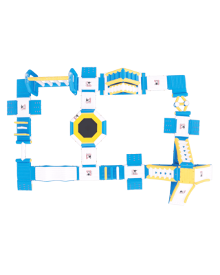 Wodny plac zabaw Uone 28x19m