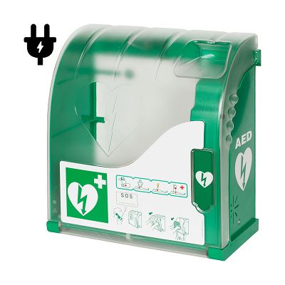 Szafka zewnętrzna AIVIA 200 z alarmem dźwiękowym + zasilacz desktopowy