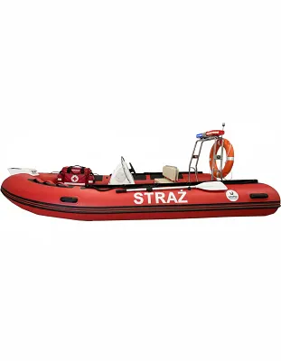Łódź ratownicza RIB dla Straży Pożarnej i OSP - Uone model U430