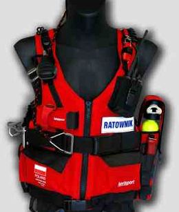 Kamizelka asekuracyjna RATOWNIK III
