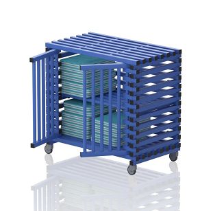 Wózek Basenowy Szafka Wysoki