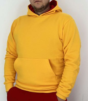 Bluza kangur - żółta - WOPR/RATOWNIK