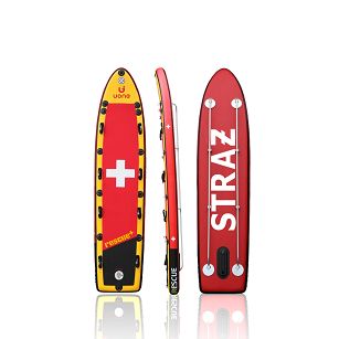 Rescue ICE - pompowane sanie lodowe STRAŻ