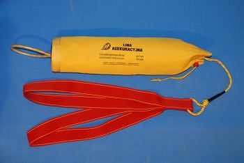 Zasobnik z liną asekuracyjną