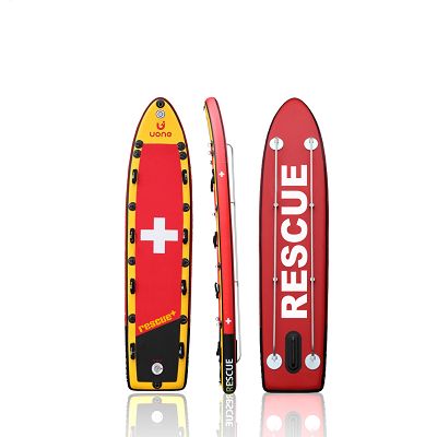Pompowane sanie lodowe Rescue ICE – profesjonalna deska ratownicza 2w1