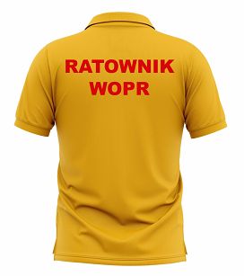 POLO Ratownik WOPR - żółte