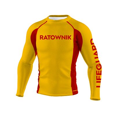 koszulka rashguard dla ratownika wodnego