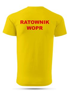 Koszulka WOPR - ŻÓŁTA